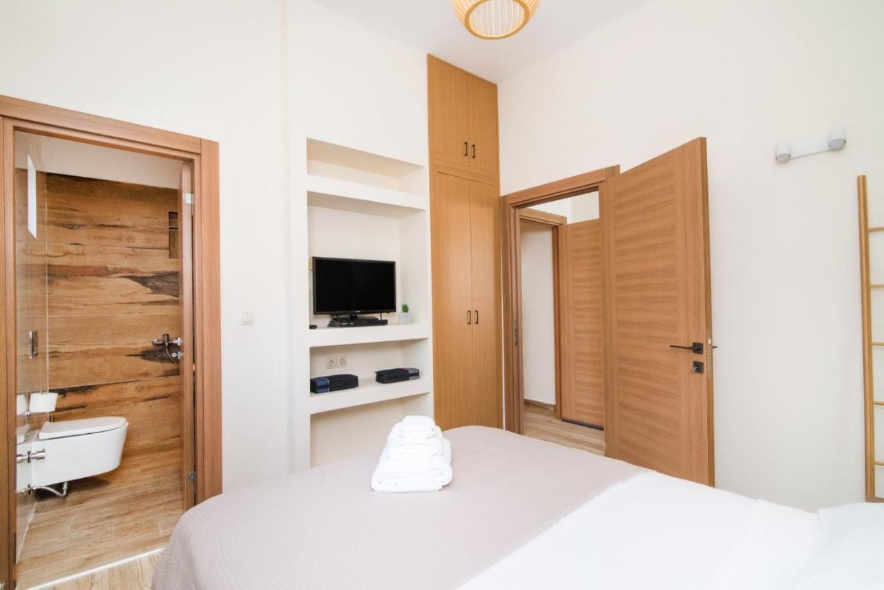 Playia Central - Kalyves Vacations Apartment Exterior foto